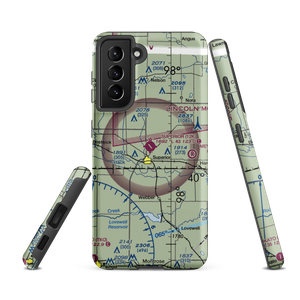 Superior Municipal Airport (12K) VFR Sectional Samsung Phone Case