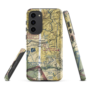 Superior Municipal Airport (E81) VFR Sectional Samsung Phone Case