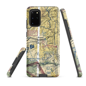 Superior Municipal Airport (E81) VFR Sectional Samsung Phone Case