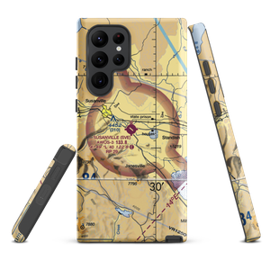 Susanville Municipal Airport (SVE) VFR Sectional Samsung Phone Case