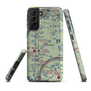 Swan Field (WS36) VFR Sectional Samsung Phone Case
