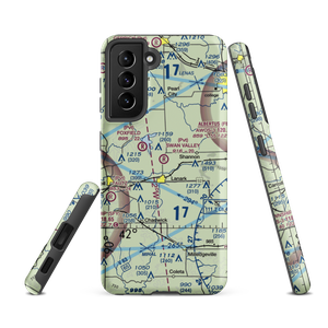 Swan Valley Farm Airport (1IS4) VFR Sectional Samsung Phone Case