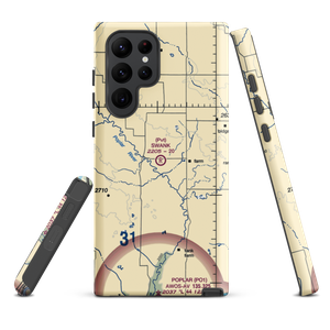 Swank Airport (MT38) VFR Sectional Samsung Phone Case