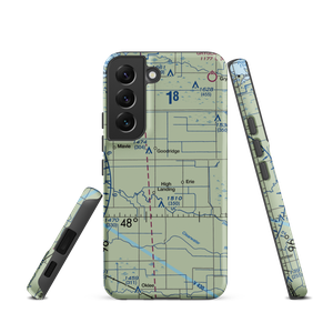 Swanson Private Airport (MY17) VFR Sectional Samsung Phone Case