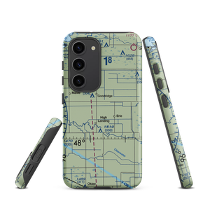 Swanson Private Airport (MY17) VFR Sectional Samsung Phone Case