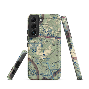 Sweet Valley Airport (PN12) VFR Sectional Samsung Phone Case