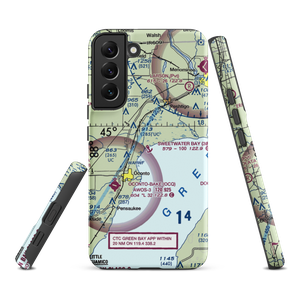 Sweetwater Bay Seaplane Base (30W) VFR Sectional Samsung Phone Case