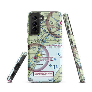 Sweetwater Bay Seaplane Base (30W) VFR Sectional Samsung Phone Case