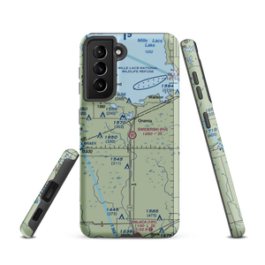 Swiderski Field (MN85) VFR Sectional Samsung Phone Case