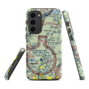 Sybert Farm Airport (40TE) VFR Sectional Samsung Phone Case