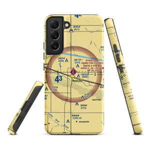 Syracuse Hamilton County Municipal Airport (3K3) VFR Sectional Samsung Phone Case