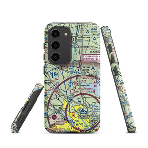 Syracuse Suburban Airport (6NK) VFR Sectional Samsung Phone Case