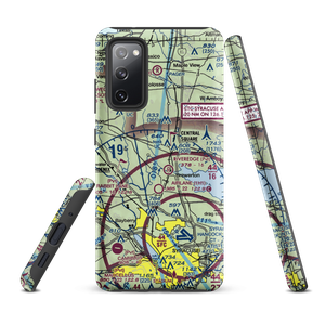 Syracuse Suburban Airport (6NK) VFR Sectional Samsung Phone Case