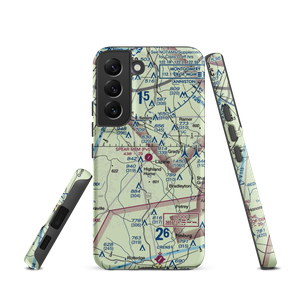 T W Spear Memorial Airport (4AL9) VFR Sectional Samsung Phone Case