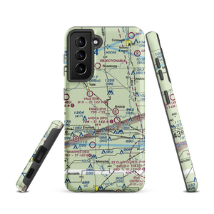 Tackaberry Airport (07D) VFR Sectional Samsung Phone Case