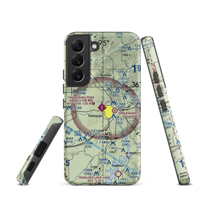 Tahlequah Municipal Airport (TQH) VFR Sectional Samsung Phone Case