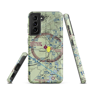 Tahlequah Municipal Airport (TQH) VFR Sectional Samsung Phone Case