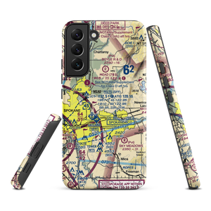 Tai's Landing Airport (WN61) VFR Sectional Samsung Phone Case