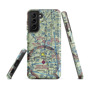 Taildragger Airport (OA00) VFR Sectional Samsung Phone Case