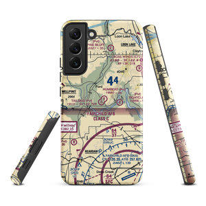 Tailskid Ranch Airport (39WA) VFR Sectional Samsung Phone Case