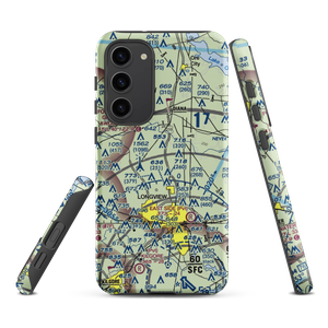 Tailwheel Airport (2XA7) VFR Sectional Samsung Phone Case