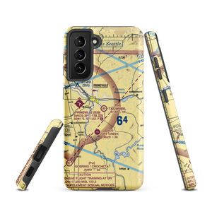 Tailwheel Airport (6OR4) VFR Sectional Samsung Phone Case