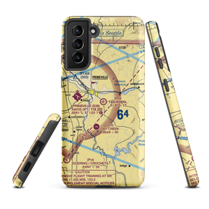 Tailwheel Airport (6OR4) VFR Sectional Samsung Phone Case