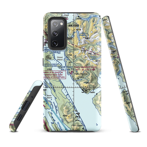 Taku Harbor Seaplane Base (A43) VFR Sectional Samsung Phone Case