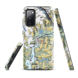 Taku Lodge Seaplane Base (TKL) VFR Sectional Samsung Phone Case