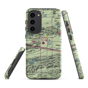 Talihina Municipal Airport (6F1) VFR Sectional Samsung Phone Case