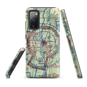 Talkeetna Village Strip (AK44) VFR Sectional Samsung Phone Case