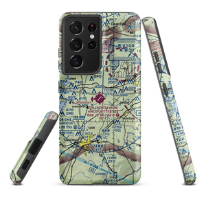 Talladega Municipal Airport (ASN) VFR Sectional Samsung Phone Case