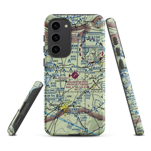 Talladega Municipal Airport (ASN) VFR Sectional Samsung Phone Case