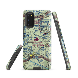 Talladega Municipal Airport (ASN) VFR Sectional Samsung Phone Case