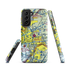 Tampa Executive Airport (VDF) VFR Sectional Samsung Phone Case