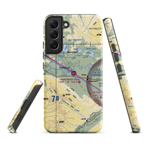 Tanacross Airport (TSG) VFR Sectional Samsung Phone Case