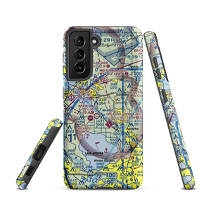 Tangerine Airport (FL97) VFR Sectional Samsung Phone Case