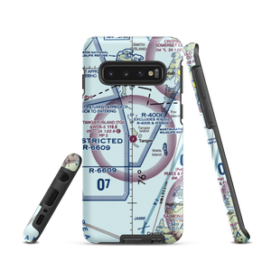 Tangier Island Airport (TGI) VFR Sectional Samsung Phone Case