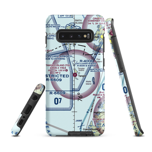 Tangier Island Airport (TGI) VFR Sectional Samsung Phone Case
