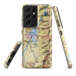 Tanglefoot Seaplane Base (D28) VFR Sectional Samsung Phone Case