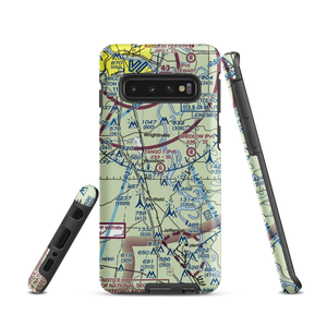 Tango 7 Airport (9AR4) VFR Sectional Samsung Phone Case