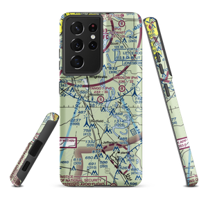 Tango 7 Airport (9AR4) VFR Sectional Samsung Phone Case