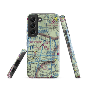 Tanner Hiller Airport (8B5) VFR Sectional Samsung Phone Case