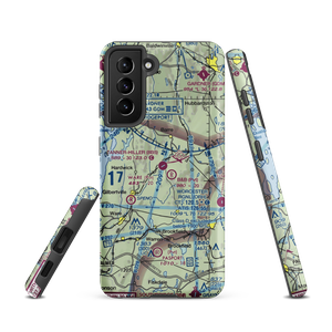 Tanner Hiller Airport (8B5) VFR Sectional Samsung Phone Case