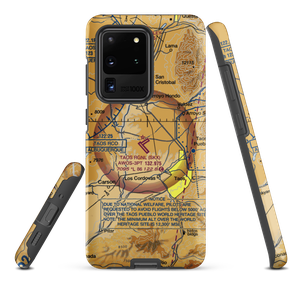 Taos Regional Airport (SKX) VFR Sectional Samsung Phone Case