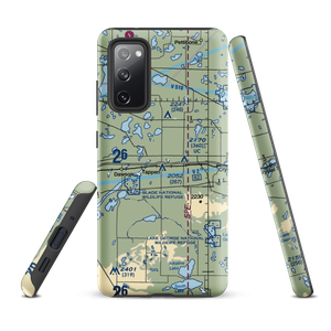 Tappen Airstrip (8NA0) VFR Sectional Samsung Phone Case