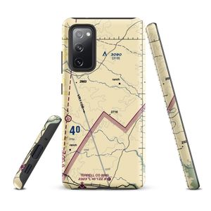 Tate Ranch Airport (0TA3) VFR Sectional Samsung Phone Case