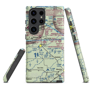 Taylor Airport (IL07) VFR Sectional Samsung Phone Case