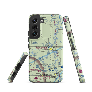 Taylor Airstrip (1AR2) VFR Sectional Samsung Phone Case