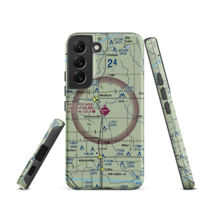 Taylor County Airport (MDZ) VFR Sectional Samsung Phone Case